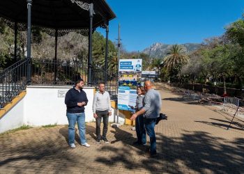El Ayuntamiento mejora la iluminación en el parque de La Represa para optimizar el uso y la seguridad de este espacio