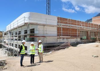 Las obras de la residencia pública de mayores del Trapiche del Prado superan el 85 por ciento de ejecución