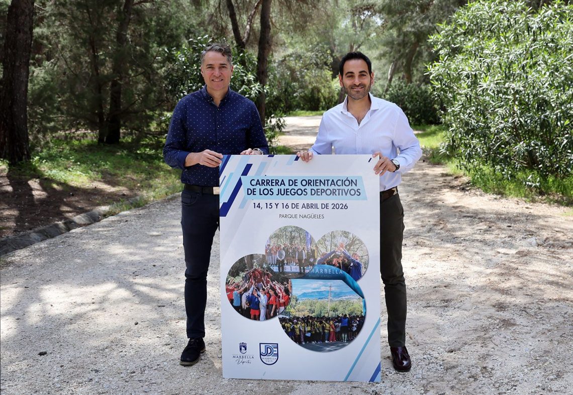 1.200 alumnos participan en la carrera de orientación de los Juegos Deportivos Escolares en el Parque de Nagüeles