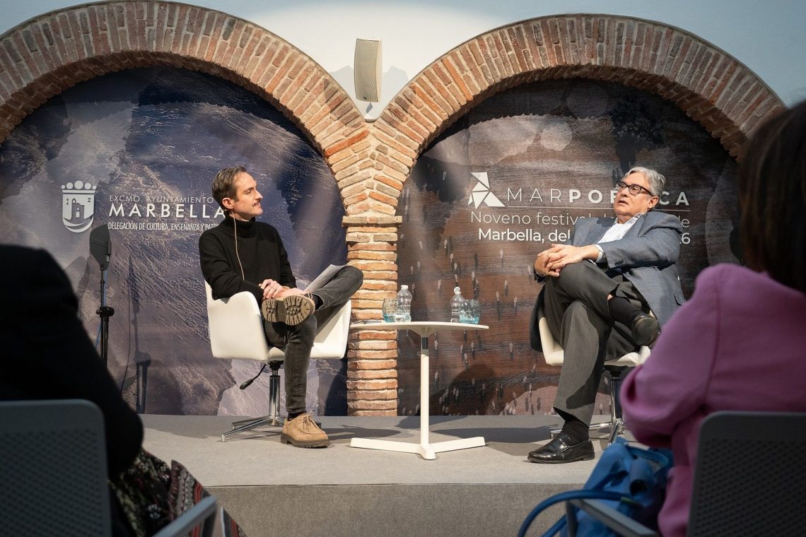 De Prada inaugura el ciclo ‘Diálogos’ de Marpoética con su viaje iniciático por Poe, Cervantes, Borges y Proust