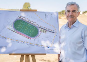 Estepona inicia la construcción de un velódromo, que incluye campo de fútbol 11 y las primeras instalaciones de rugby en la ciudad